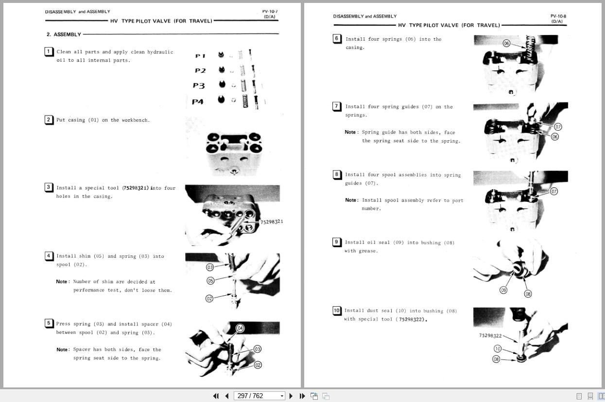 Fiat Allis Excavator FH120 Service Manual 73158518 (2)