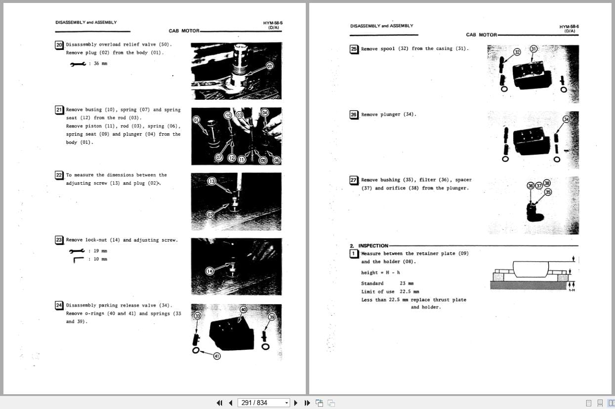 Fiat Allis Excavator FH220 Service Manual 73158523 (2)