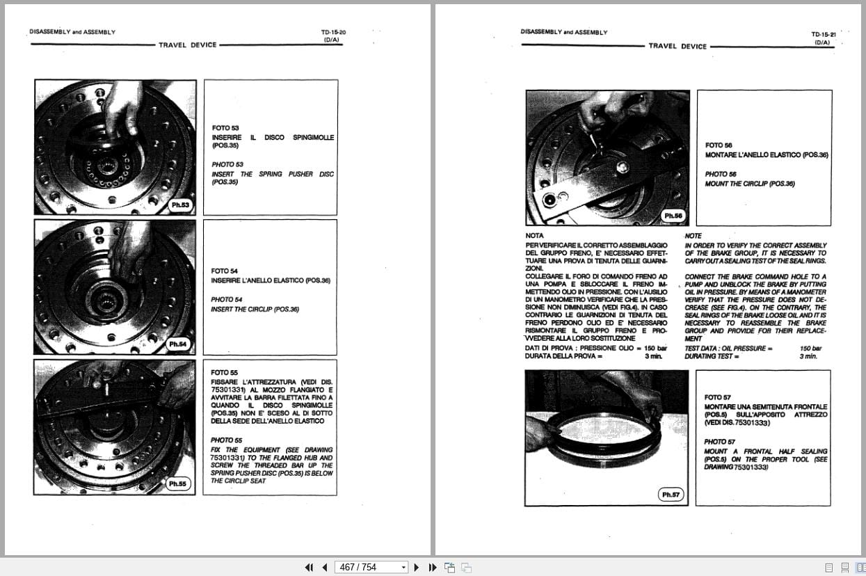 Fiat Allis Excavator FX210 Service Manual 6040675 (2)