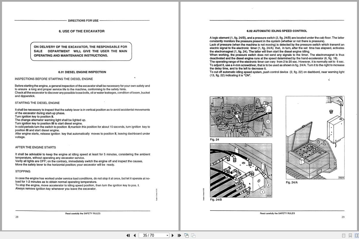 Fiat Allis Excavator FX220LC Operation and Maintenance Manual 59822020 (2)