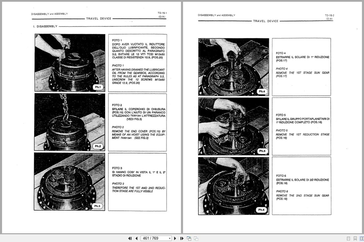 Fiat Allis Excavator FX250 Service Manual 60406757 (2)