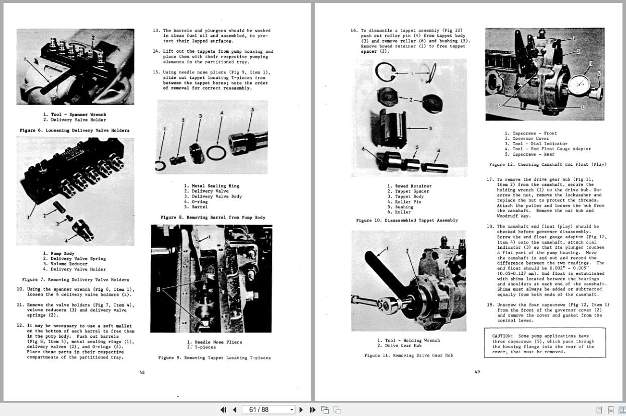 Fiat Allis Fuel Injection Pump SIMMS Service Manual 70685931 (2)