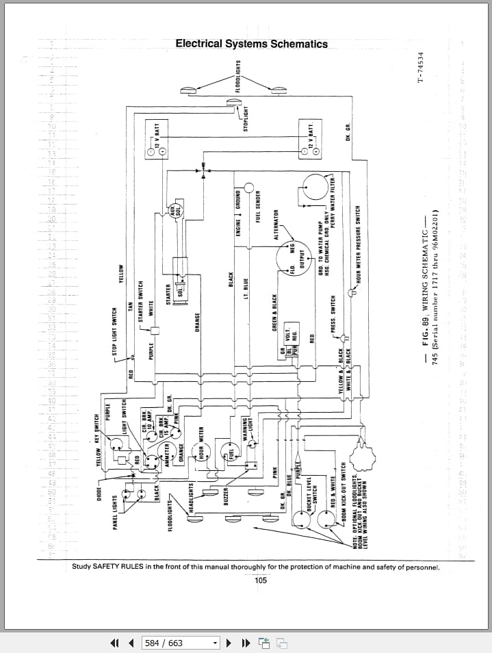Fiat Allis Motor Grader M100 to M200 C Tandems and Rear Axle Service Manual 70682501 (3)
