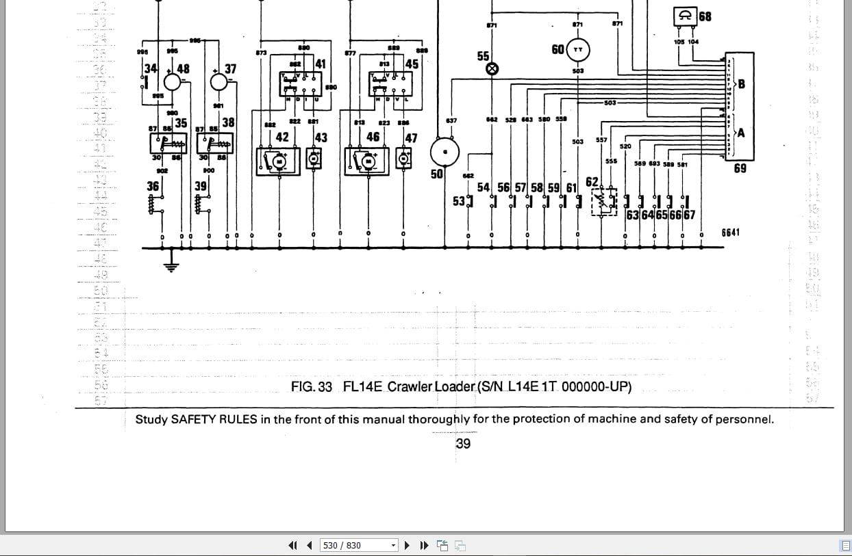 Fiat Allis Wheel Loader 545 545H 645 Brakes and Air System Service Manual 73058626 (3)