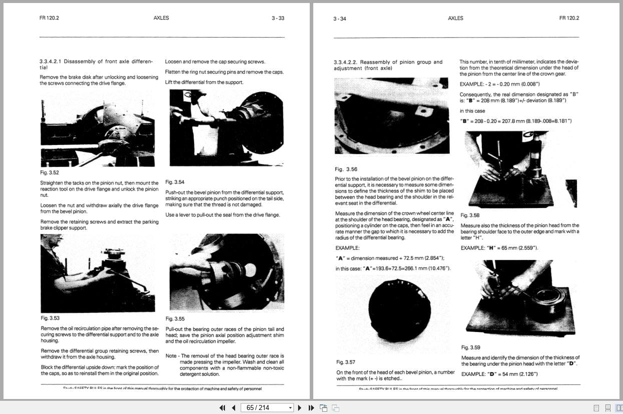 Fiat Allis Wheel Loader FR120.2 Service Manual 75314935 (2)