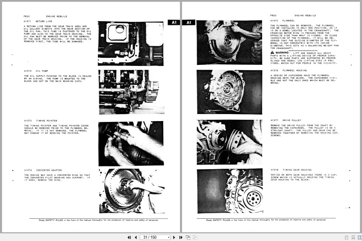 Fiat Allis Wheel Loader FR35 Service Manual 73148882 (2)