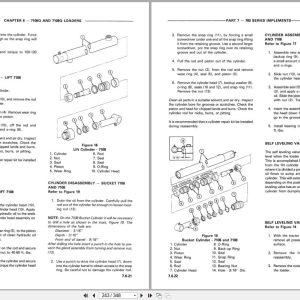 Ford Backhoe Loader 700 Series Service Manual 40070090 (2)