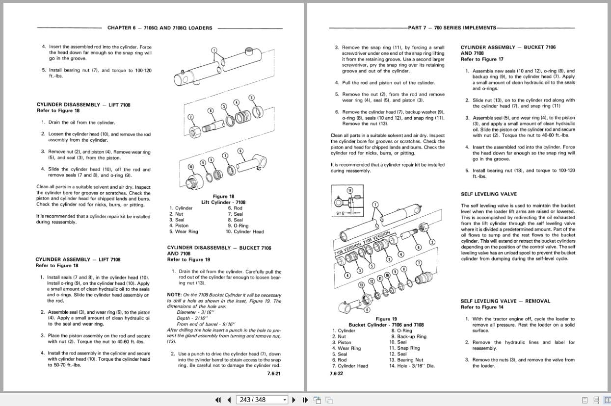 Ford Backhoe Loader 700 Series Service Manual 40070090 (2)