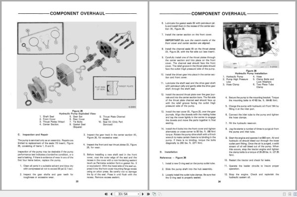 Ford Loader Series 744 Service Manual 40074410 (2)