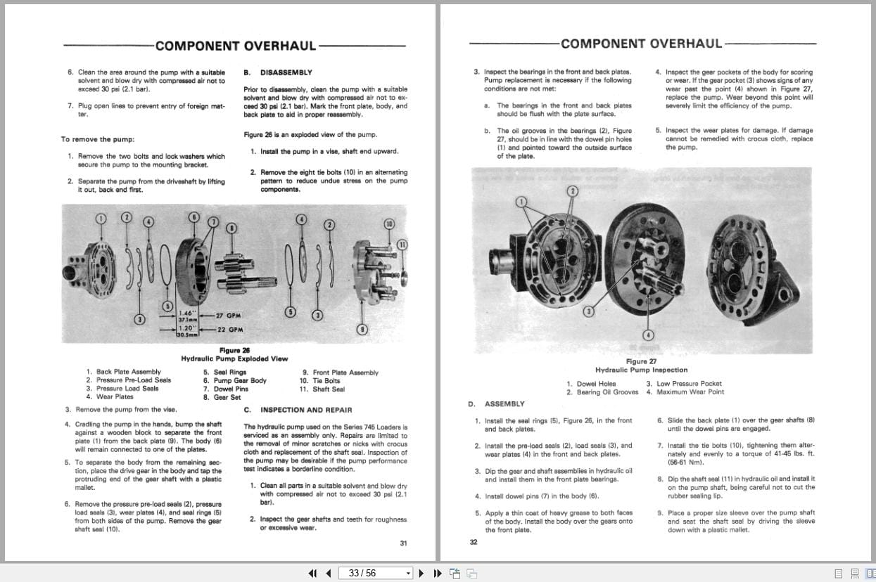 Ford Loader Series 745 19 854 19 855 19 856 19 857 19 858 Repair Manual 40074510 (2)