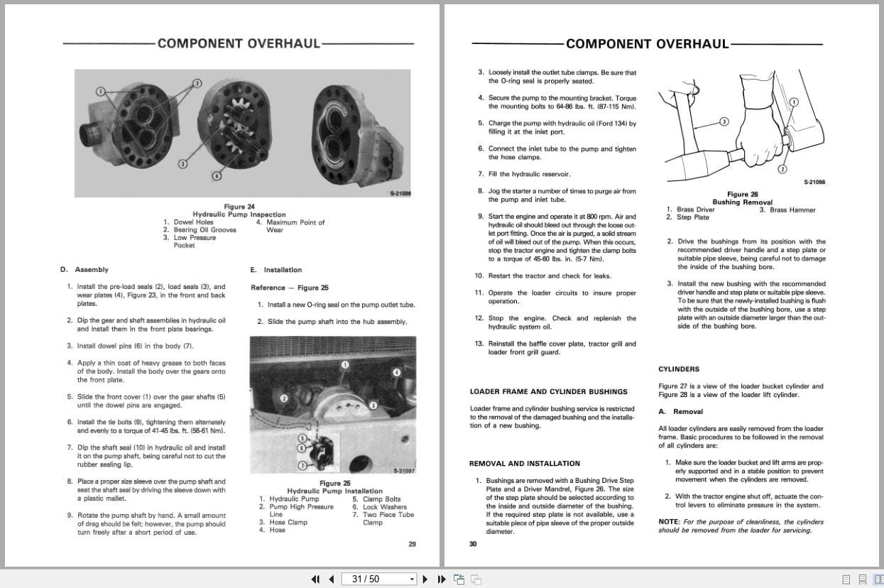 Ford Loader Series 745 19 955 Repair Manual 40074511 (2)
