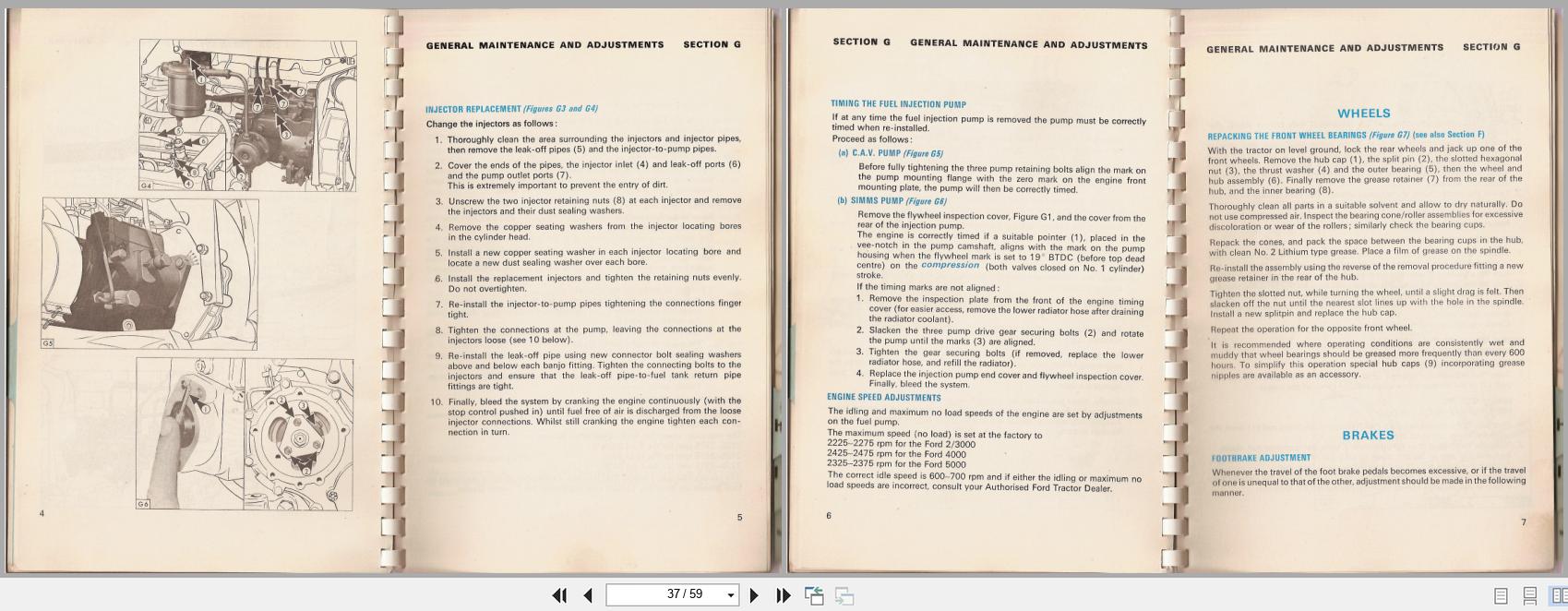Ford Tractor 2000 3000 4000 5000 Operators Handbook (3)