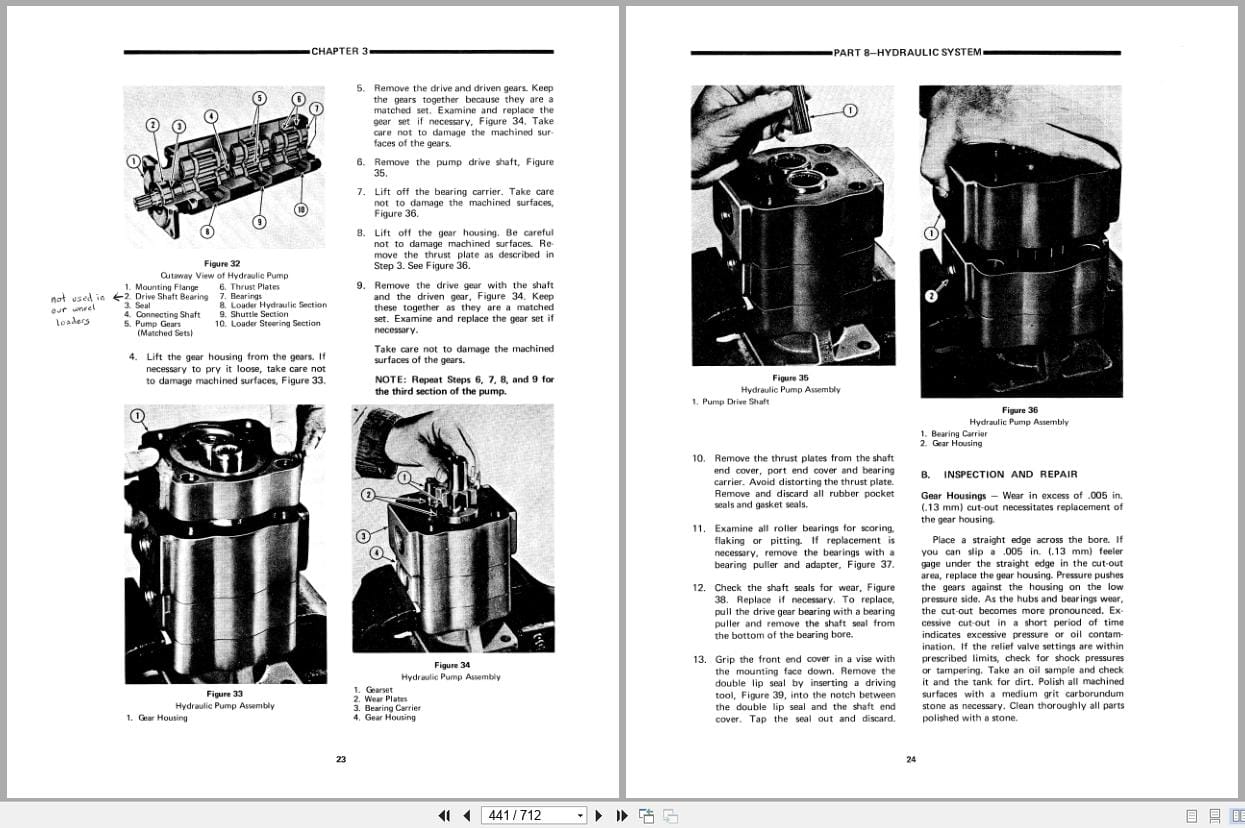 Ford Wheel Loader A62 A64 A66 Service Manual 40006230A (2)