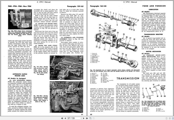 Fordson Tractor Fordson Dexta to New Performance Super Dexta Shop Manual (3)