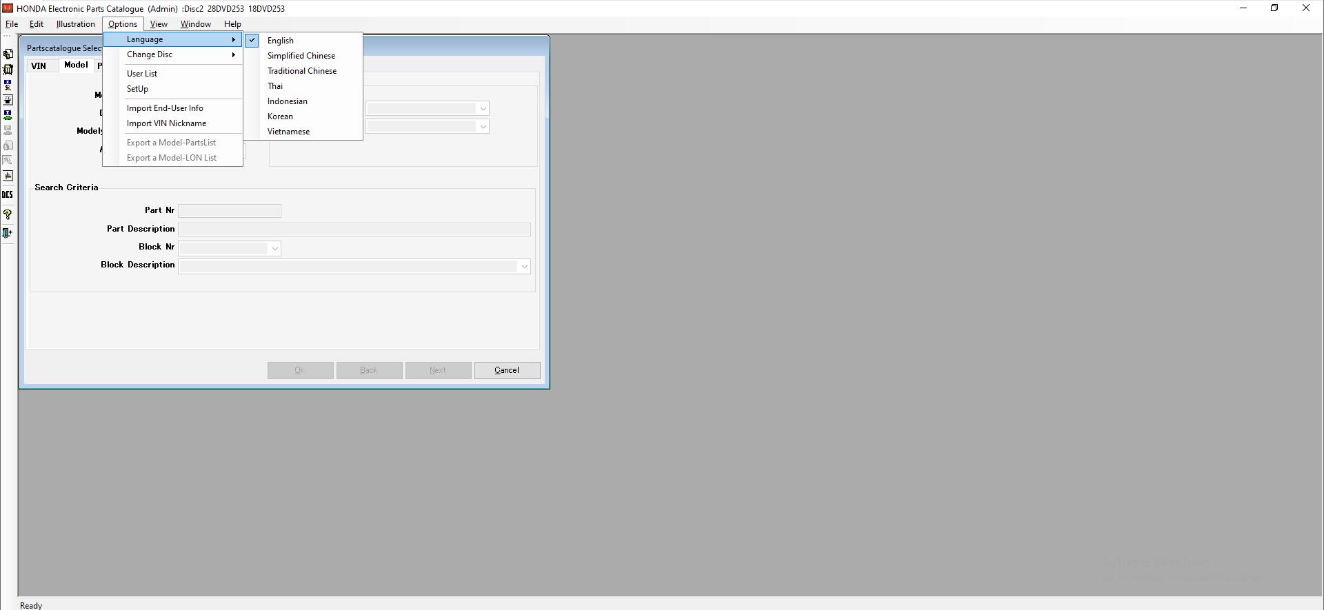 HONDA EPC 06.2025 Spare Parts Catalog Program 2