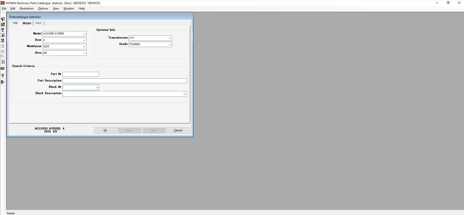HONDA EPC 06.2025 Spare Parts Catalog Program 3