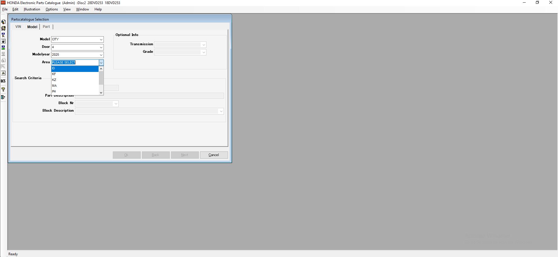 HONDA EPC 06.2025 Spare Parts Catalog Program 5
