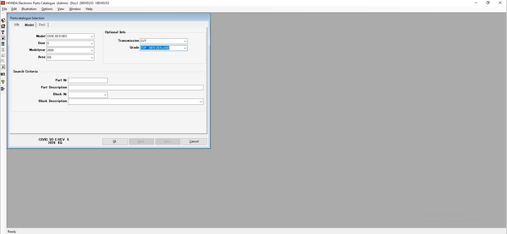 HONDA EPC 06.2025 Spare Parts Catalog Program 6