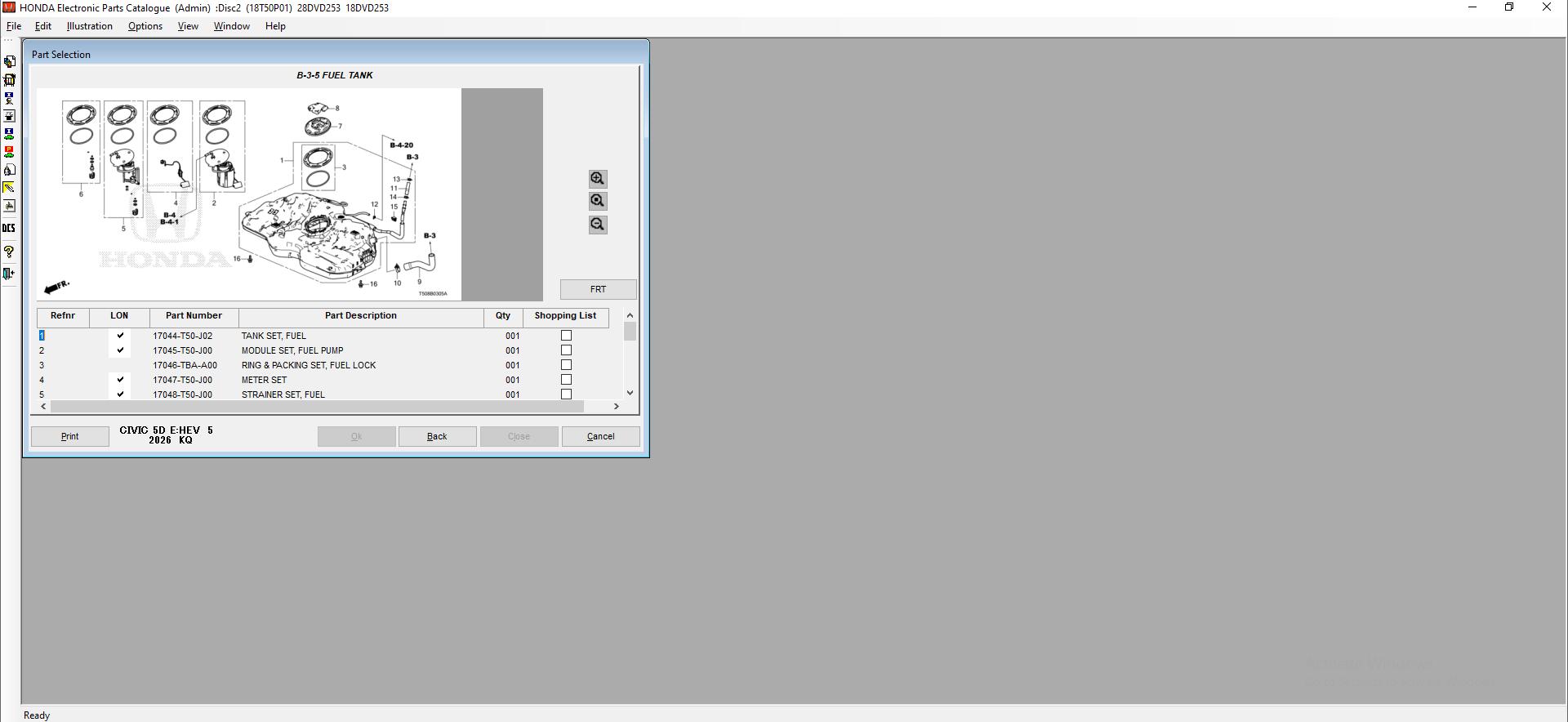 HONDA EPC 06.2025 Spare Parts Catalog Program 7
