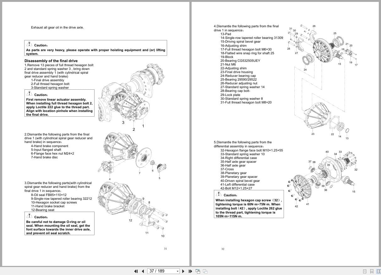 Hangcha 1.5t 3.5t CPCD15 XW33E RT2 to CPCD35 XW43C RT4 Service Manual 2025 EN (2)