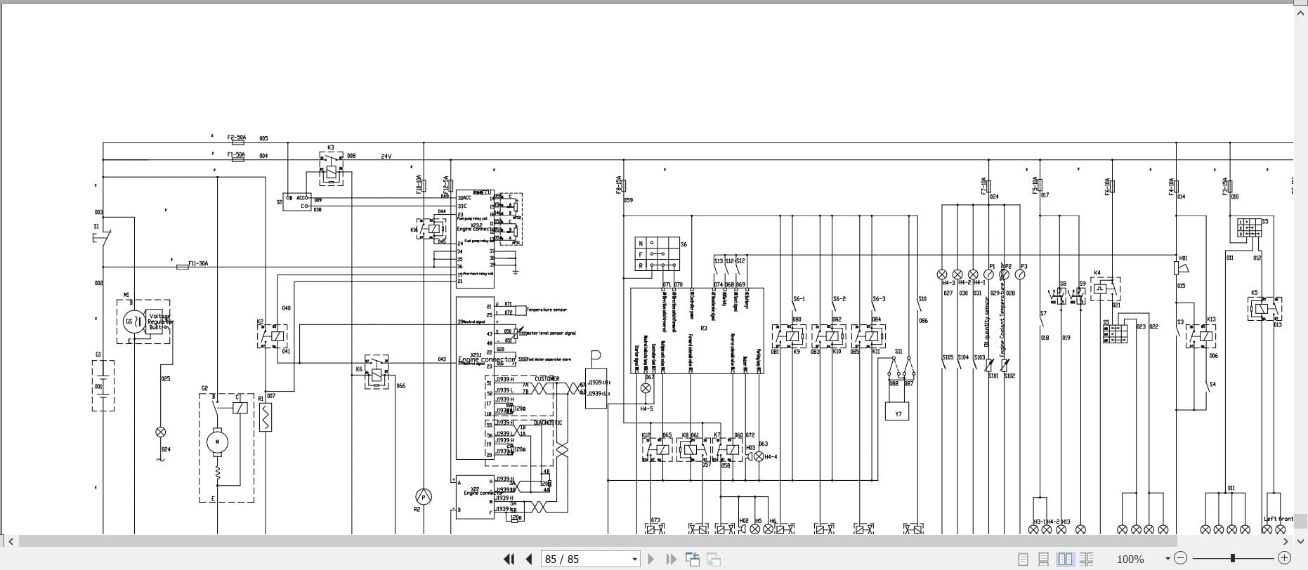 Hangcha 5.0t CPCD50 XW65E RT2 to CPCD50 XW95C RT4 Service Manual 2021 EN (2)