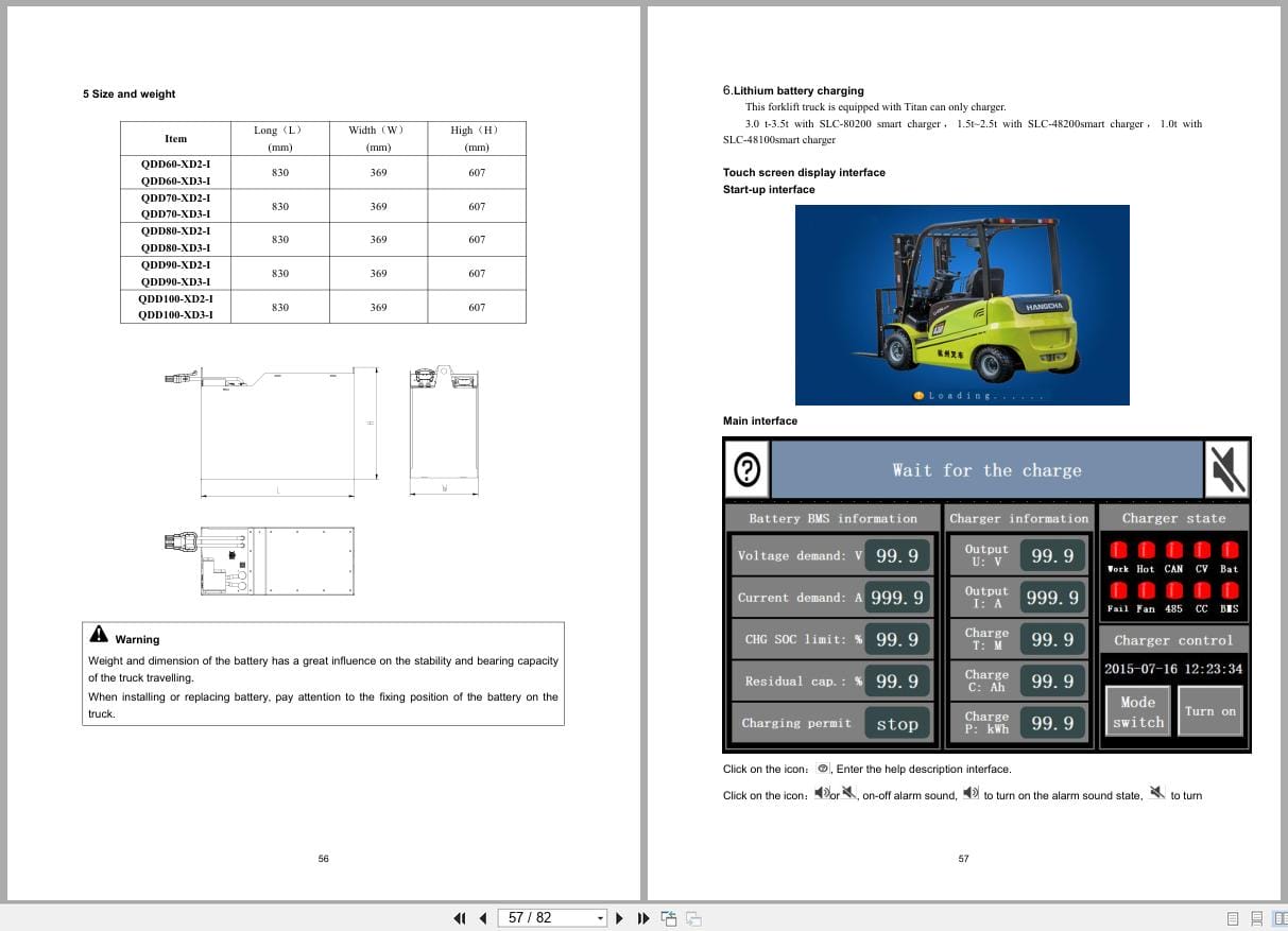 Hangcha 6.0t 10t QDD60 XD2 I to QDD100 XD3 I Operation Maintenance Manual 2022 EN (2)