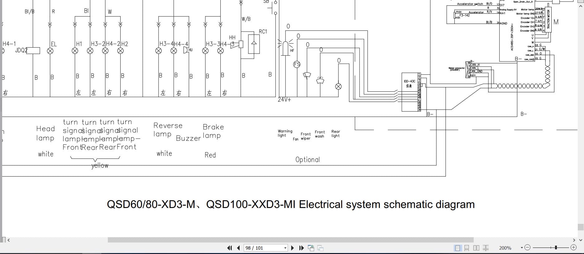 Hangcha 6.0t 18t QSD60 XD3 MI to QSD180 XC1 M Operation Maintenance Manual 2022 EN (3)