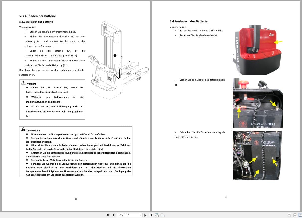 Hangcha A Series 1.0t 1.2t CDD10 AMC1 L to CDD12 AMC2 L Operation Maintenance Manual 2022 DE (2)