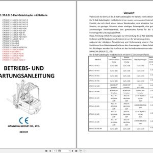 Hangcha A Series 1.3t 2.0t CPDS13 AC3 F to CPDS20 AC8G F Operation Maintenance Manual 2023 DE (1)
