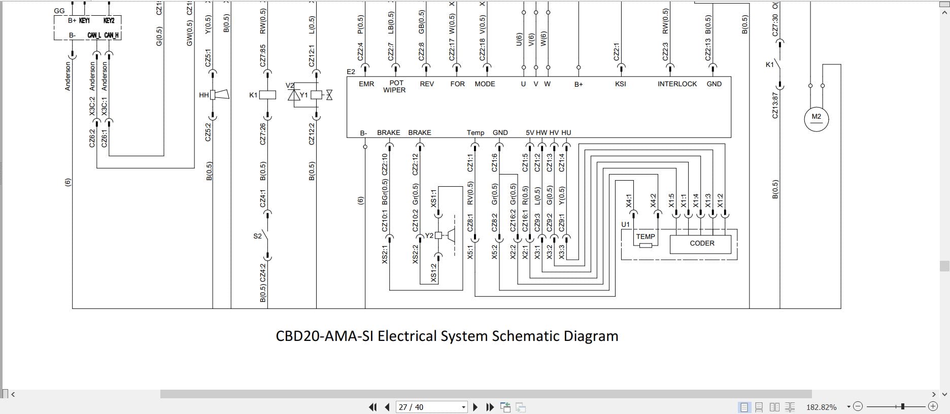 Hangcha A Series 1.5t 2.0t CBD15 AMA SI to CBD20 AMA SID Service Manual 2024 EN (3)