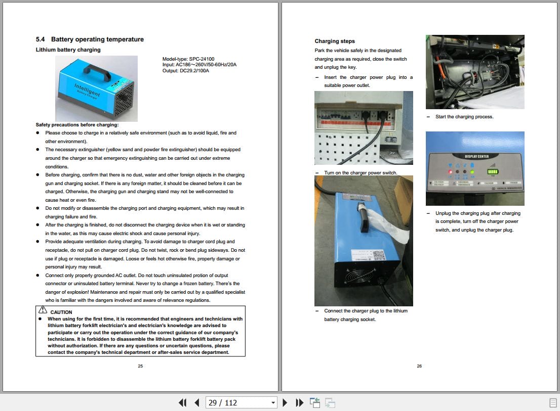 Hangcha A Series 4.0t CBD40 AC1S I to CBD40 AC2S I Operation Maintenance Manual 2023 EN (3)