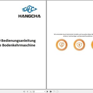 Hangcha Forklift B1250 Operating Instructions DE (1)