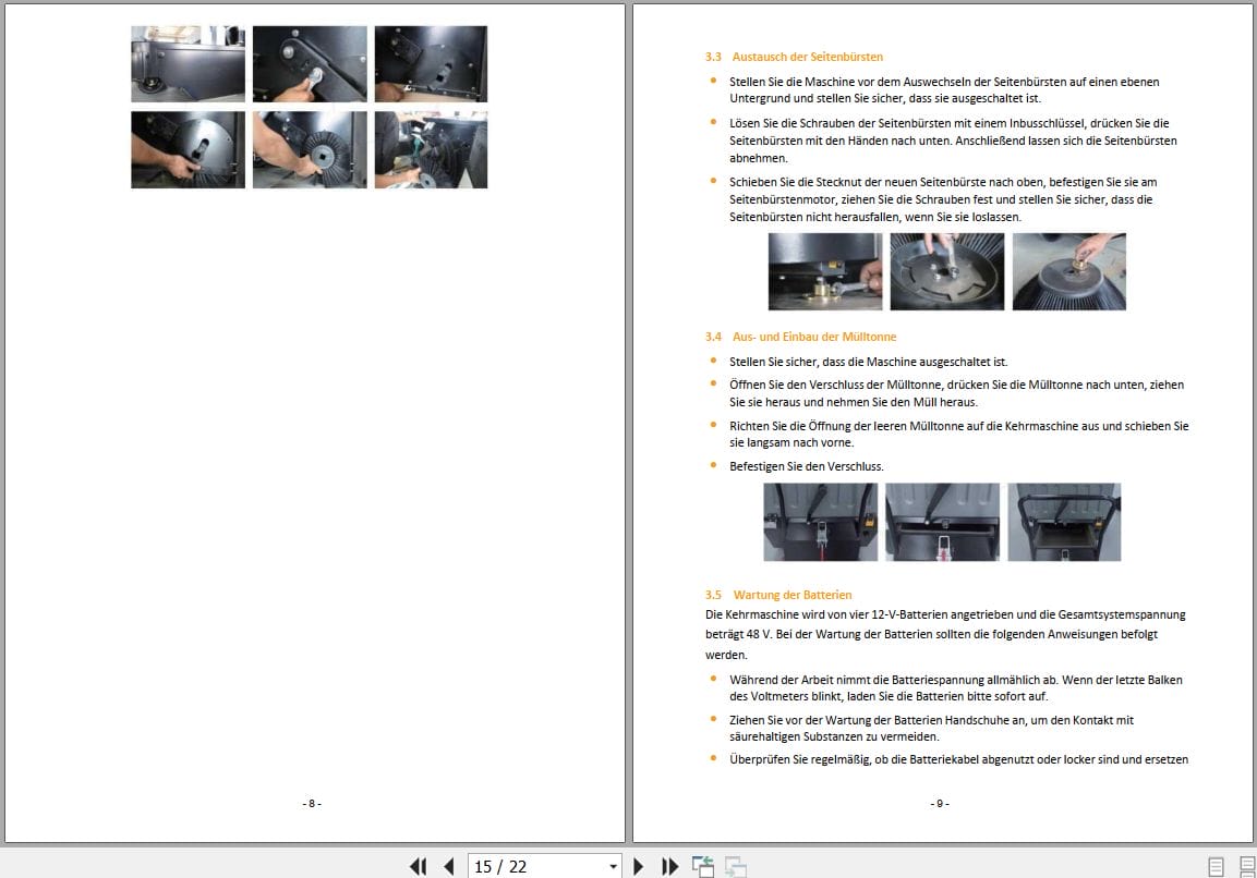 Hangcha Forklift B1250 Operating Instructions DE (2)