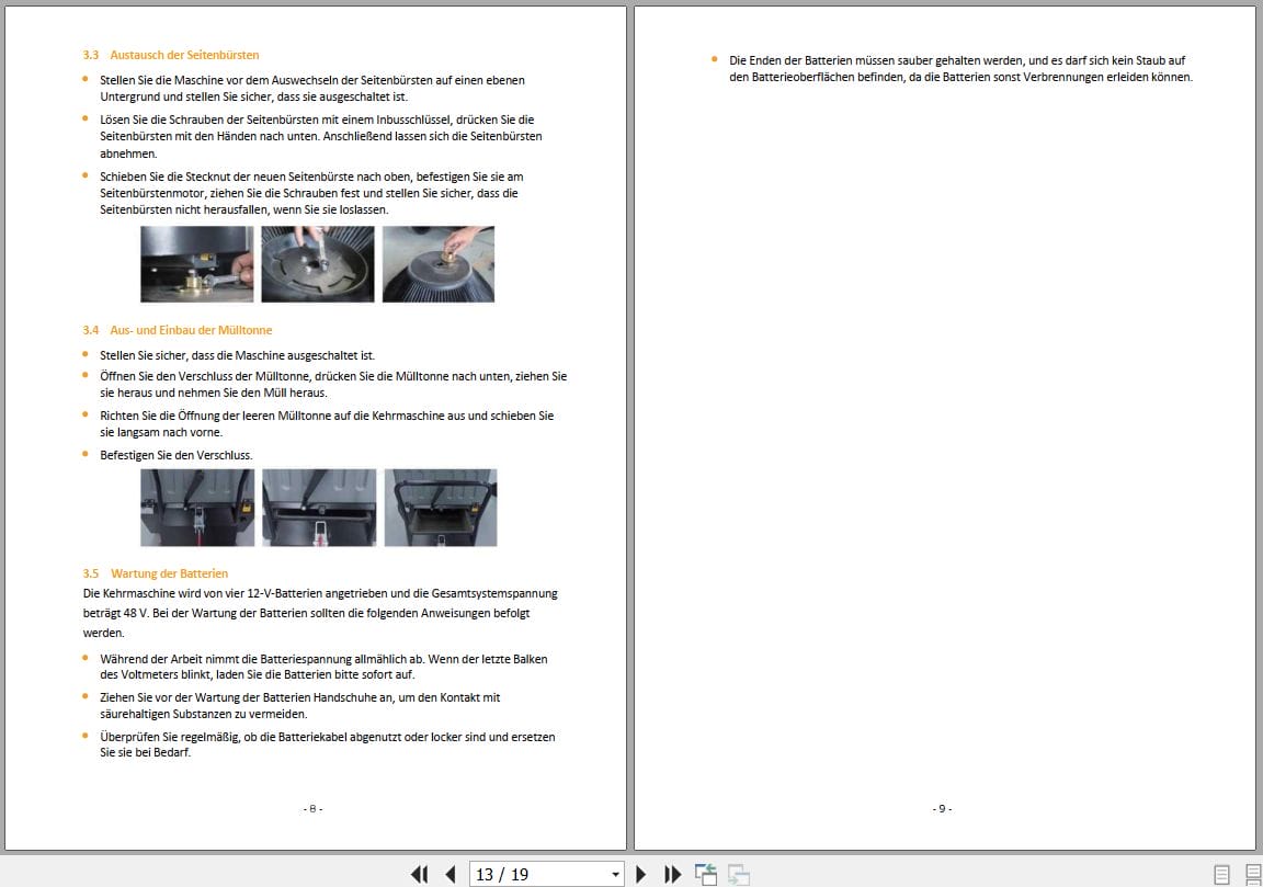 Hangcha Forklift B1350 Operating Instructions DE (2)