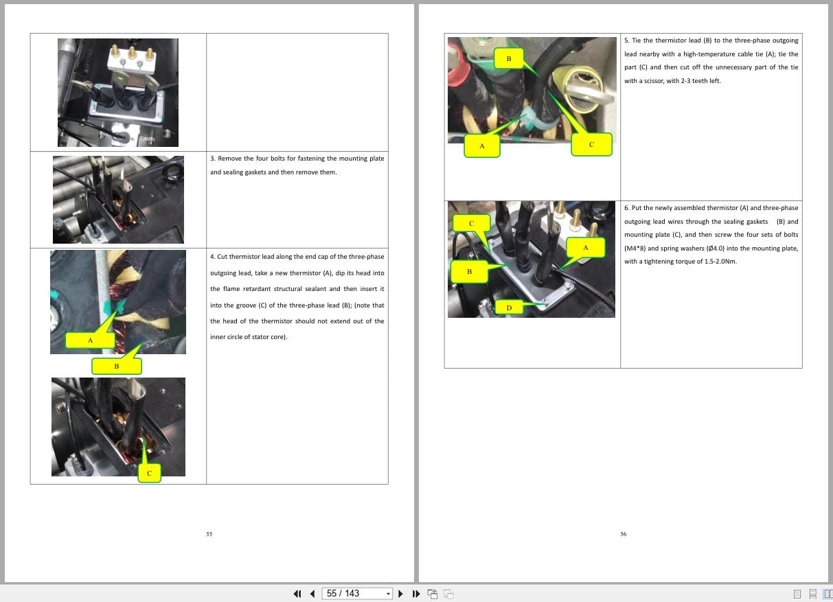 Hangcha Mini Order Picker A Series 0.2t CJD02 AMC1 M1I Service Manual 2024 EN (2)