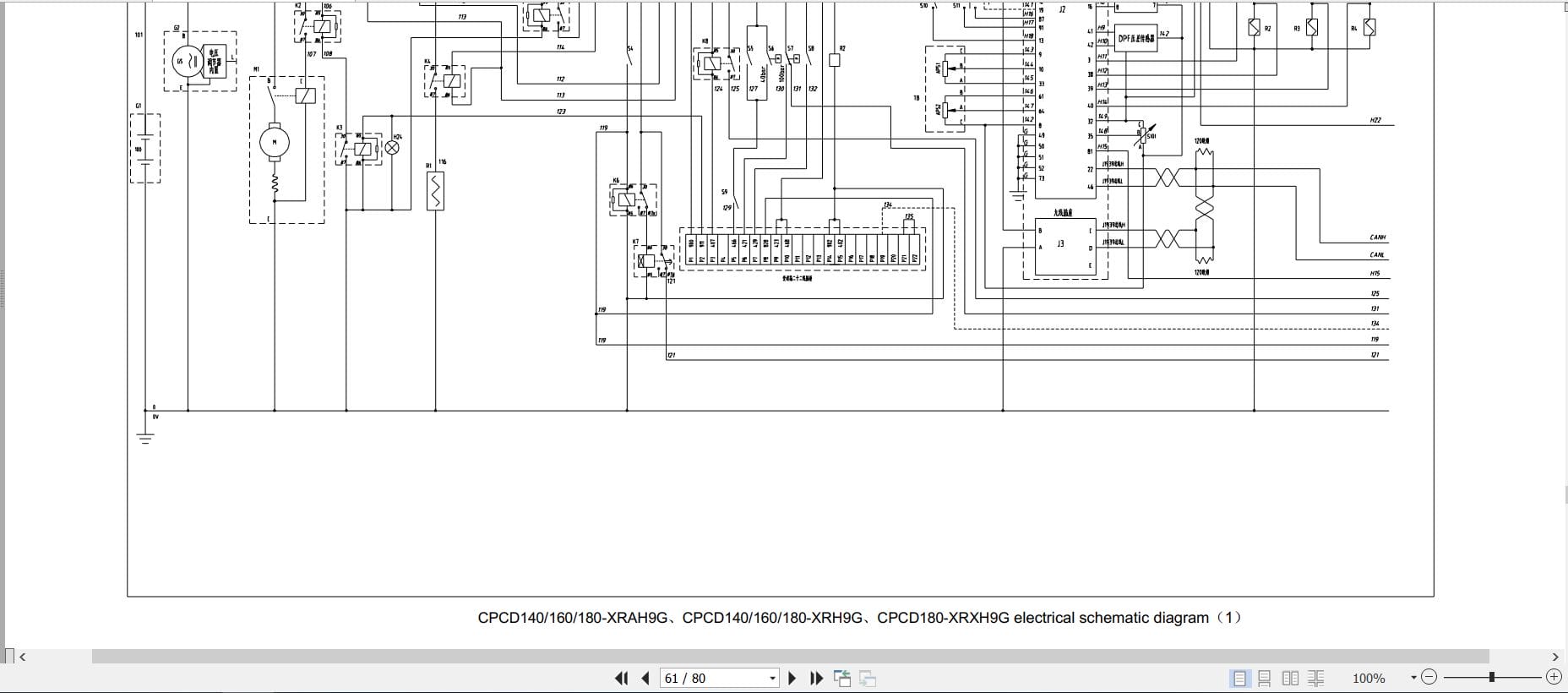 Hangcha X Series 14t 18t CPCD140 XRAH9G to CPCD180 XRXH9G Service Manual 2021 EN (2)