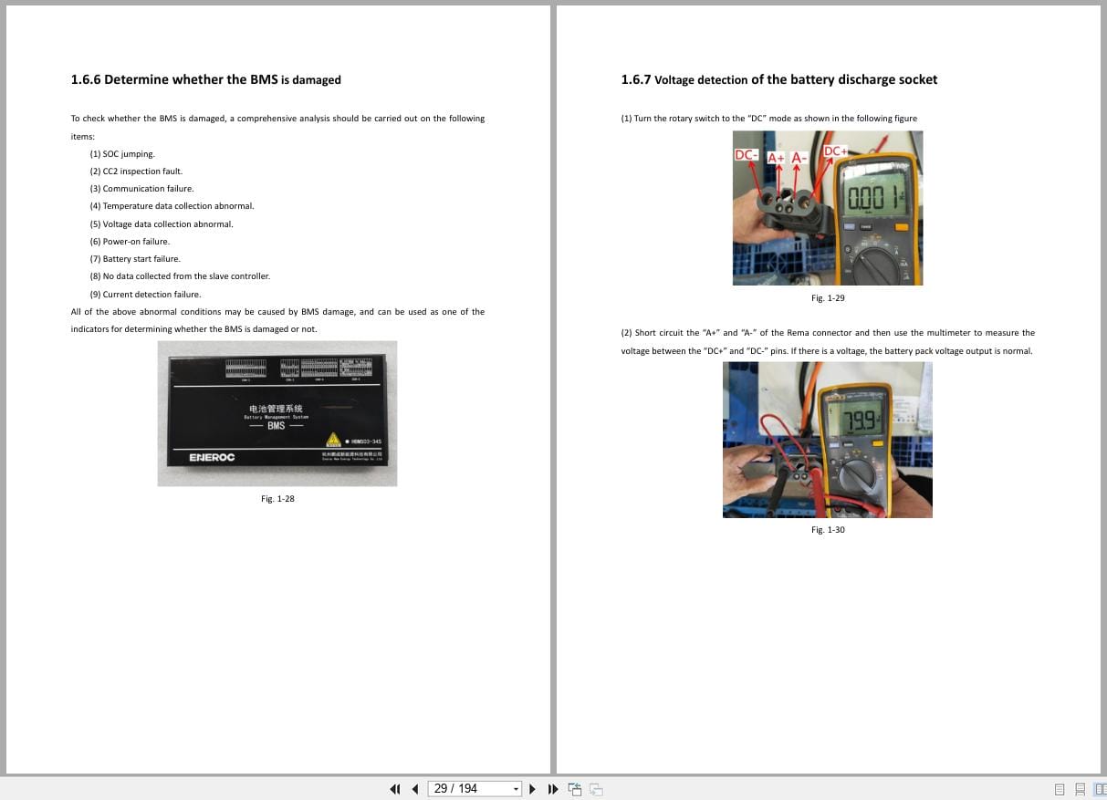 Hangcha X Series 2.5t CJD25 XT1 LI Maintenance Manual 2024 EN (2)