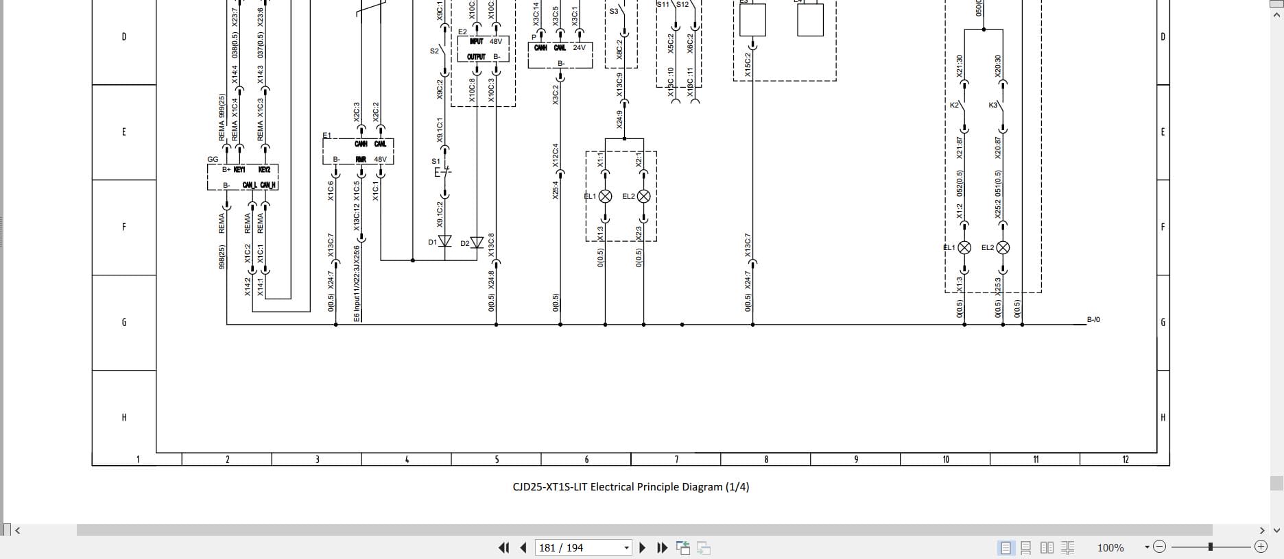 Hangcha X Series 2.5t CJD25 XT1 LI Maintenance Manual 2024 EN (3)