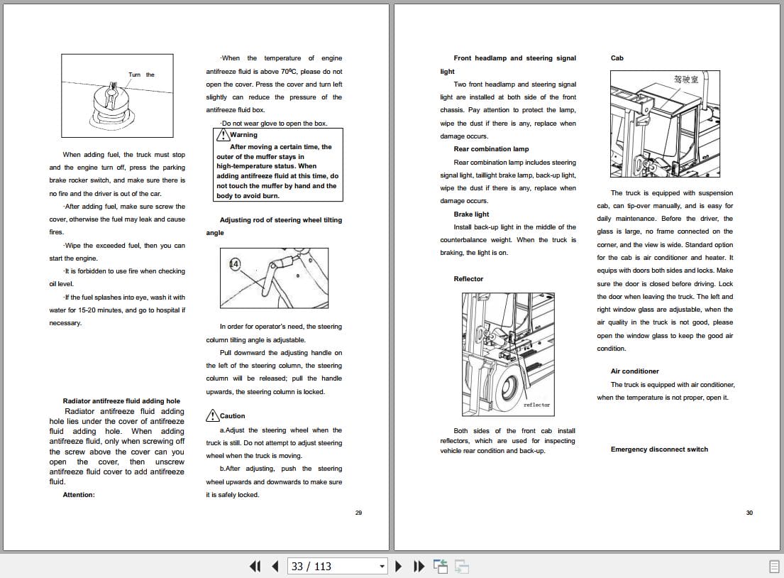 Hangcha X Series 20t 35t CPCD200 XRW83G to CPCD350 XRH19G Operation Maintenance Manual 2025 EN (2)
