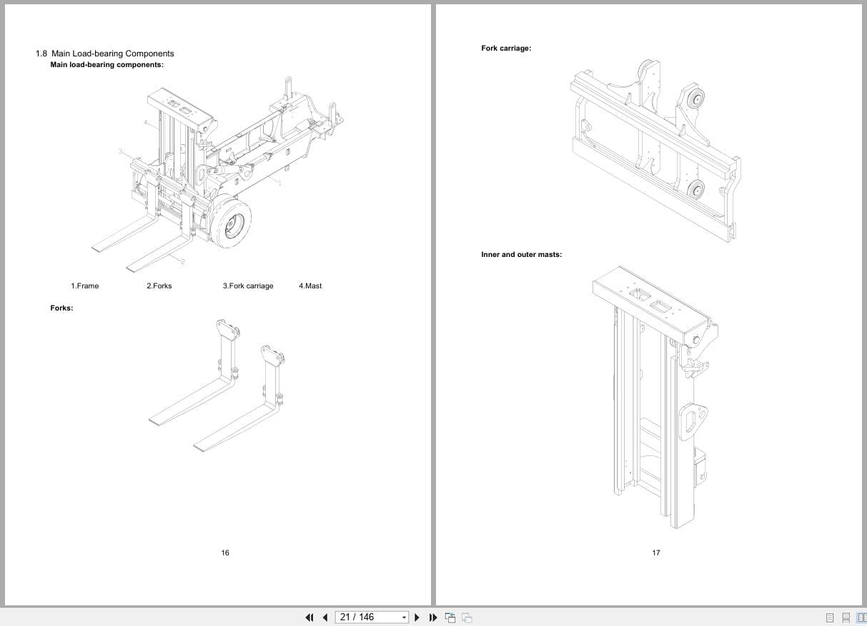 Hangcha X Series 38t 48t CPCD380 XRH17 to CPCD480 XRH18 Operation Maintenance Manual 2025 EN (2)