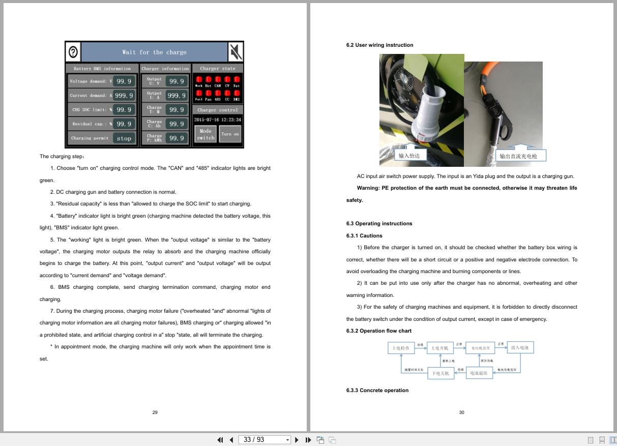 Hangcha X Series 4.0t 5.0t BD40 XC1 to BD50 XC2 I Operation Maintenance Manual 2024 EN (2)