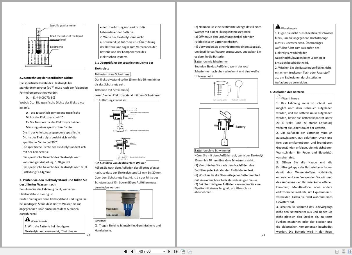 Hangcha X Series 6.0t 10t QDD60 XD2 I to QDD100 XD3 I Operating And Maintenance Manual 2022 DE (2)