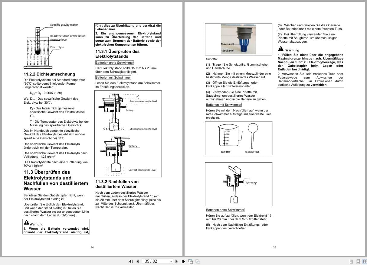 Hangcha X Series 8.0t 16t BD80 XC1 to BD160 XC1 I Operation Maintenance Manual 2024 DE (2)