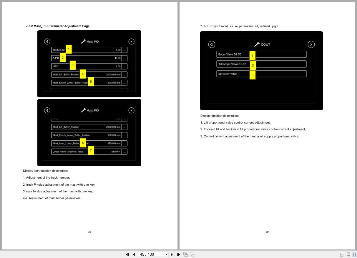 Hangcha X Series 9.0t H90EC 8 XRW83 to H90EC 7 XRH19 Operation Maintenance Manual 2024 EN (2)