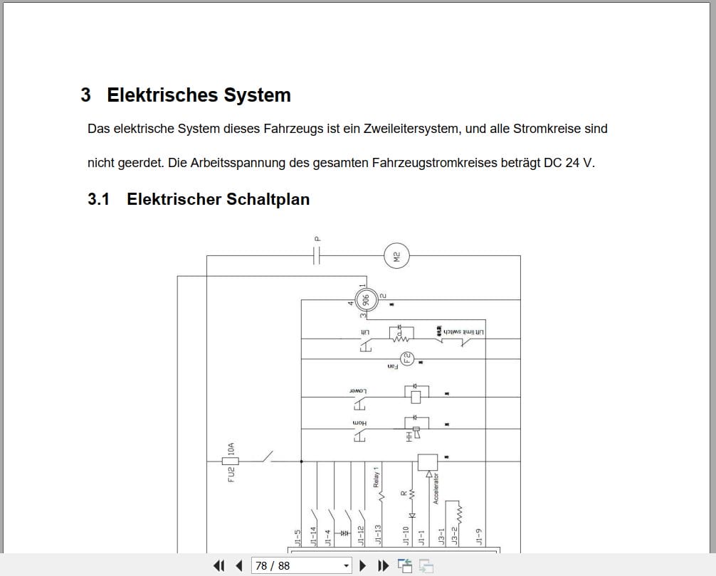 Hangcha XB Series 1510XB 2005XB 1020XB Operating Maintenance Instructions 2020 DE (3)
