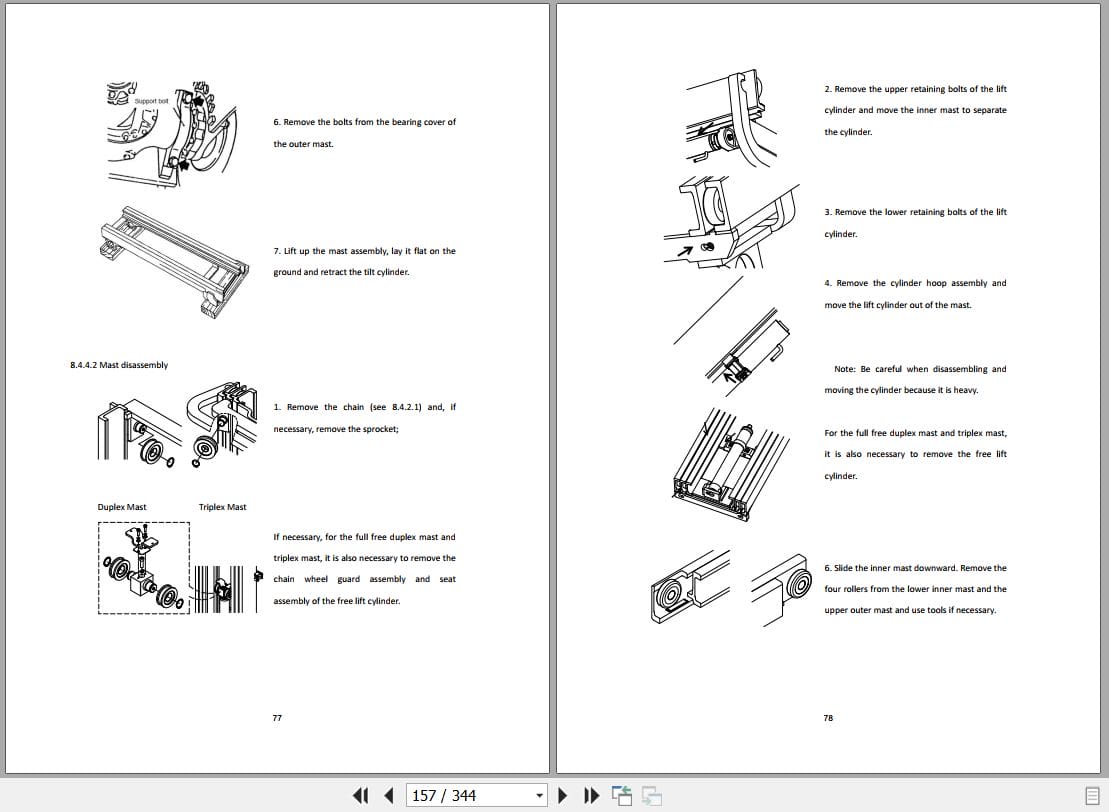 Hangcha XC Series 1.5t 3.8t CPD15 XCY2 SI to CPD38 XCY2 SI Maintenance Manual 2023 EN (2)