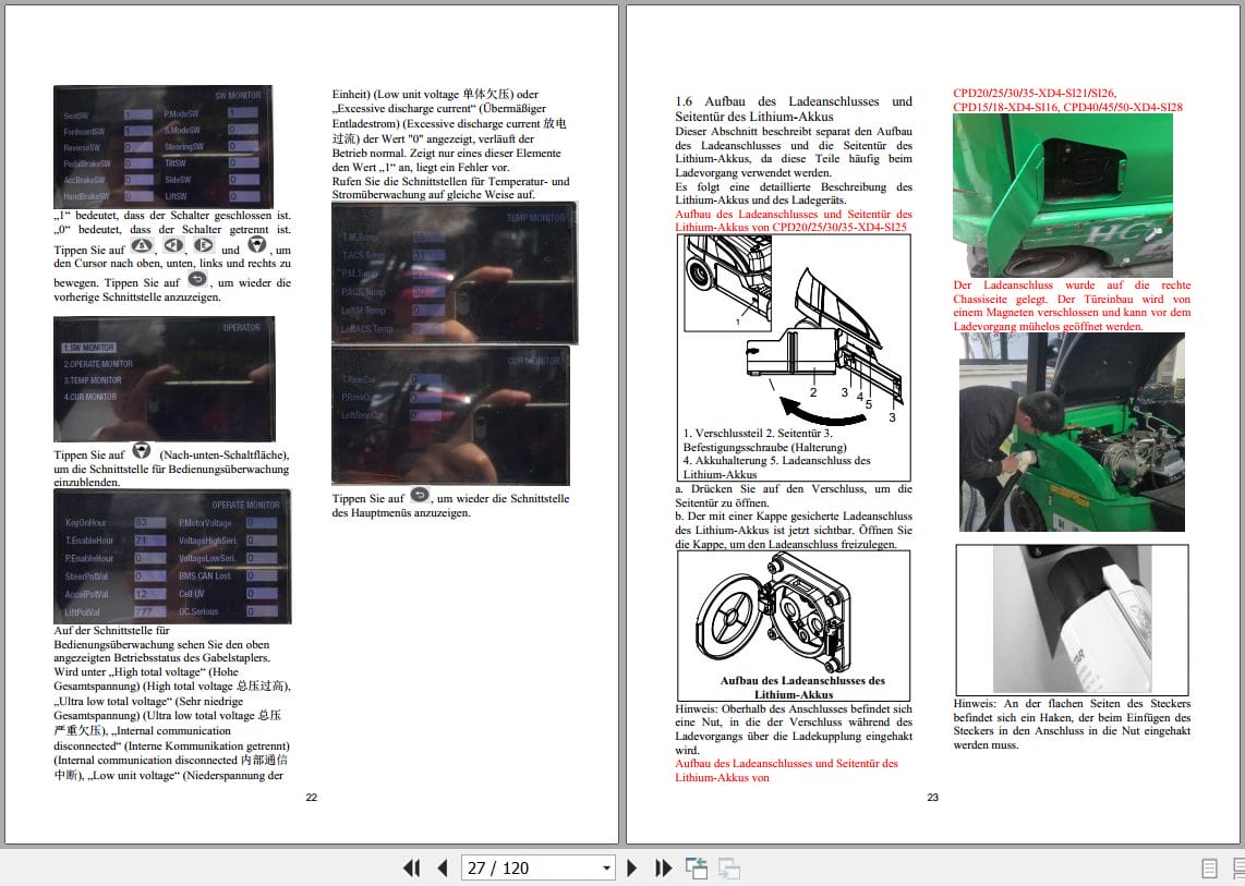 Hangcha XC Series 1.5t 5.0t CPD15 XD4 SI16 to CPD50 XXD6 SI28 Operation Maintenance Manual 2022 EN (2)