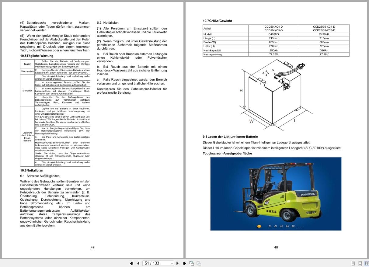 Hangcha XC Series 2.0t 3.0t CCD20 XC4 D to CCD30 XC5 ID Operation Maintenance Manual 2024 DE (2)