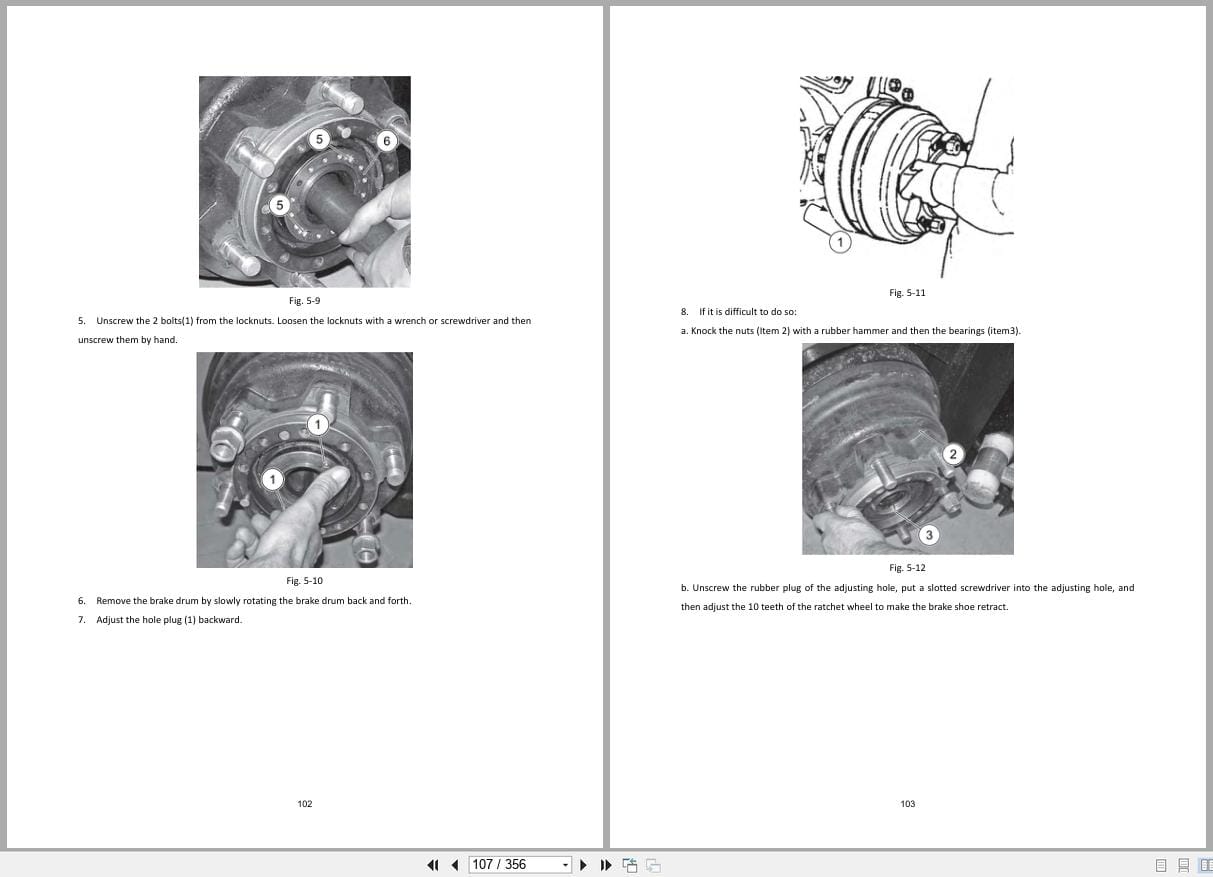Hangcha XC Series 6.0t 10t CPD60 XCD4 SI to CPD10 XCY2 SI Maintenance Manual 2024 EN (3)