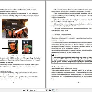 Hangcha XH Series 9.0t H90EC 8 XHJG H90EC 7 XHJG Service Manual 2023 EN (2)
